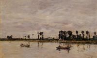 Boudin, Eugene - Caudebec-en-Caux, Banks of the Saine